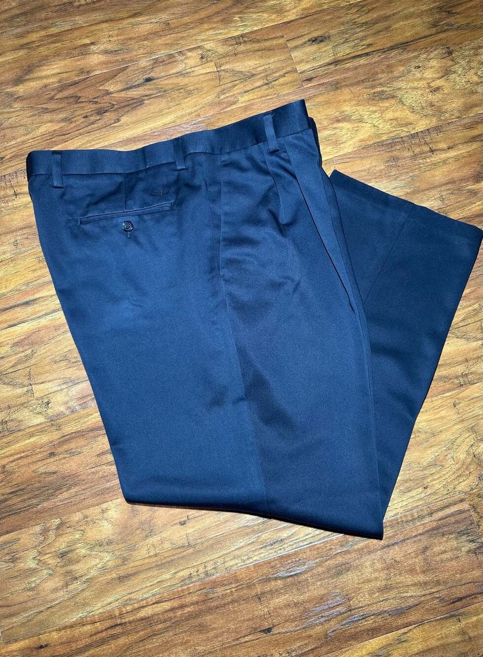 Dockers Menโs D3 Classic Fit Black Dress Pants 38x29